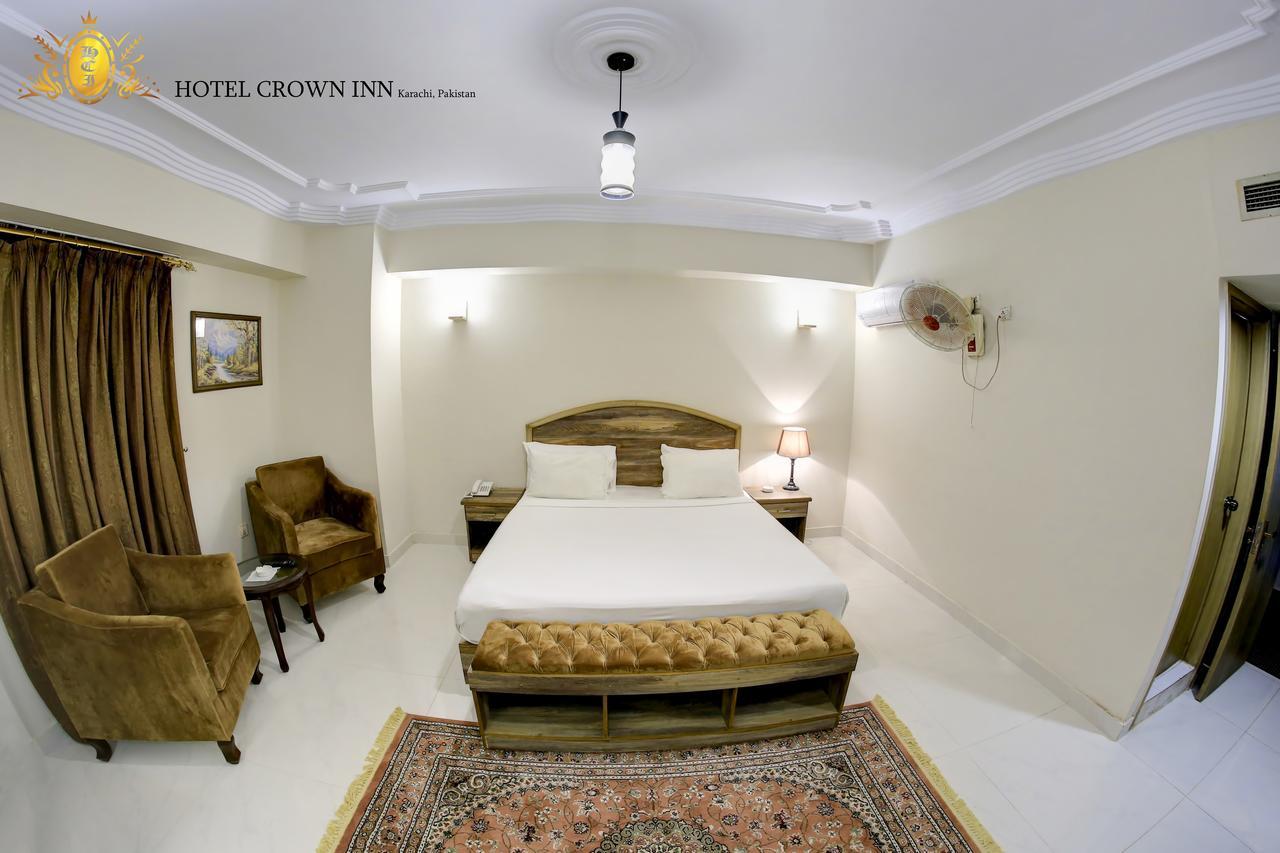 Hotel Crown Inn Karaçi Dış mekan fotoğraf