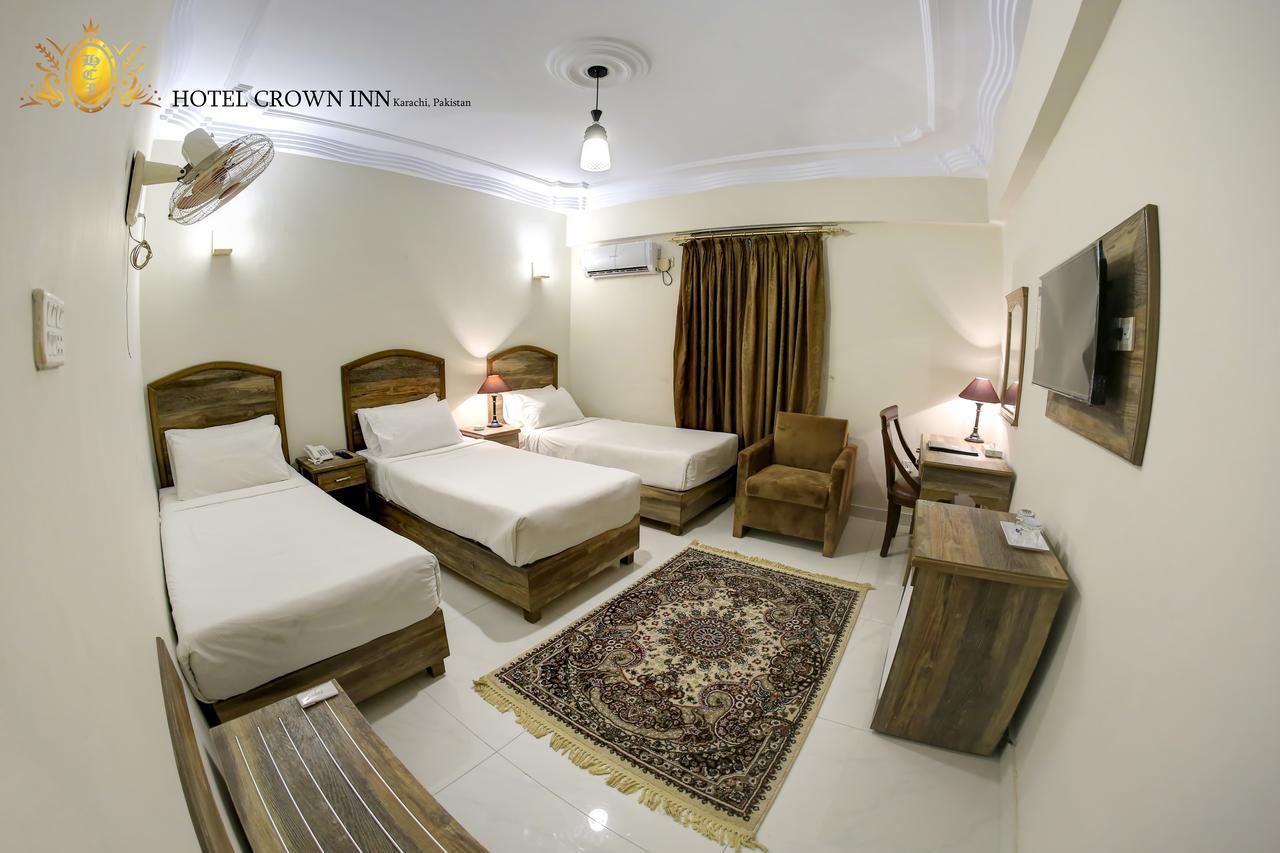 Hotel Crown Inn Karaçi Dış mekan fotoğraf