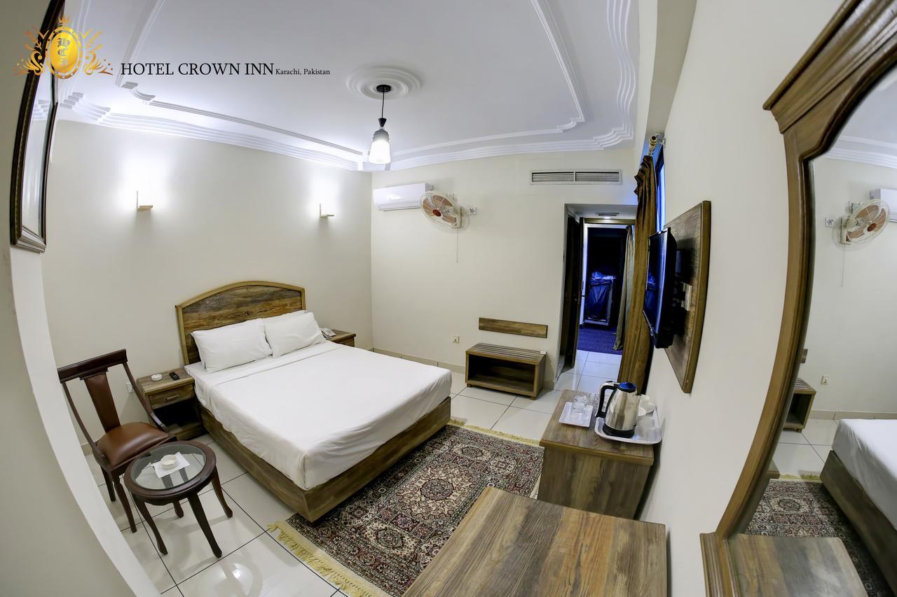 Hotel Crown Inn Karaçi Dış mekan fotoğraf