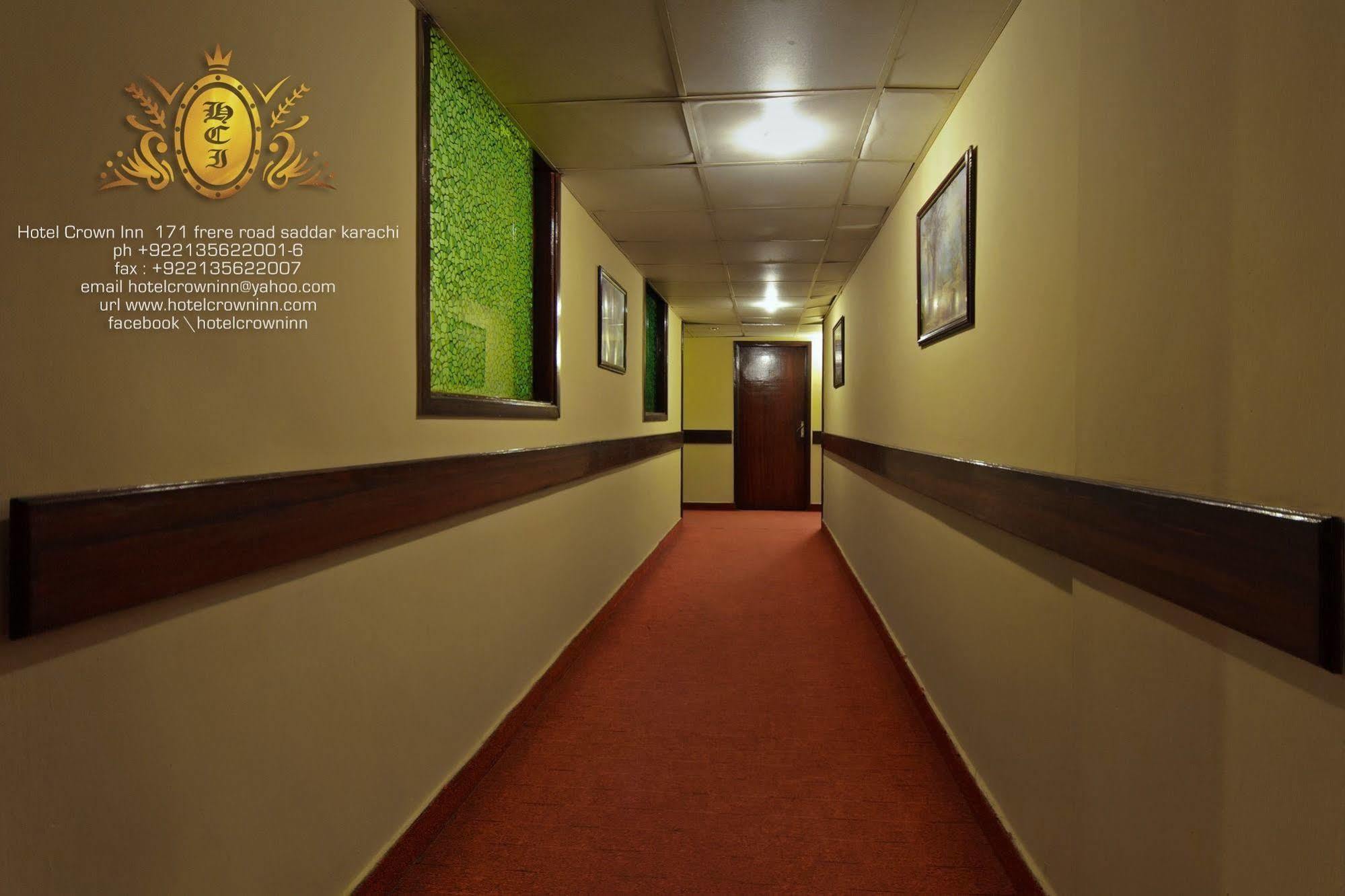 Hotel Crown Inn Karaçi Dış mekan fotoğraf